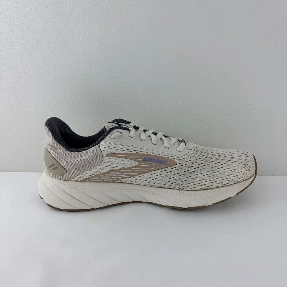 Brooks Anthem 6 Women's Running Shoes Beige Taupe Blue US 10 B Medium